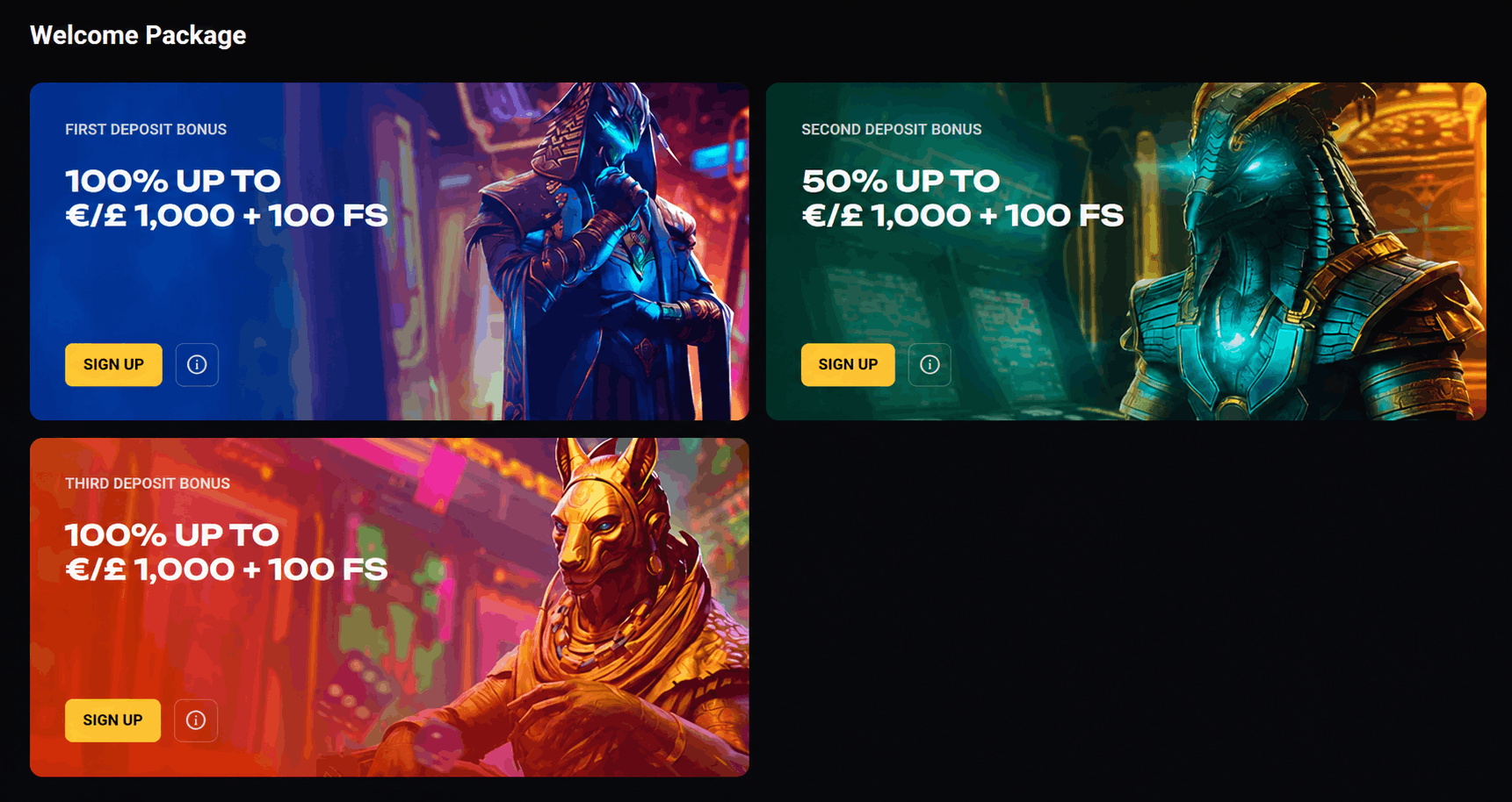 AmonBet Casino Welkomstbonus – 250% tot €3.000 + 300 Gratis Spins