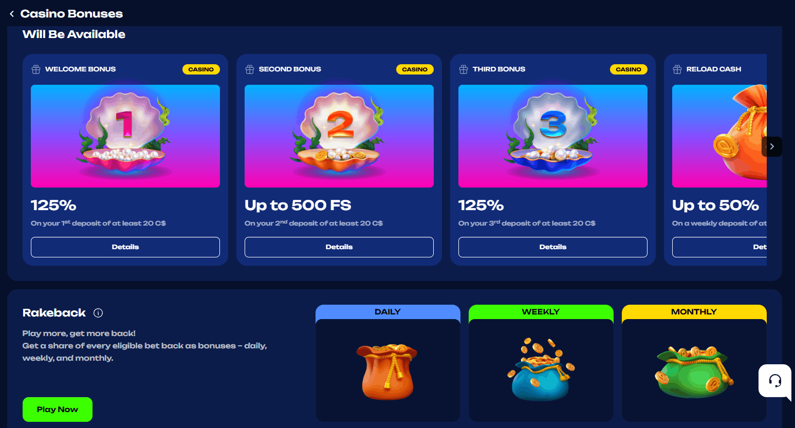 Fugu Casino Welkomstbonus – 250% tot €900 + 500 Gratis Spins