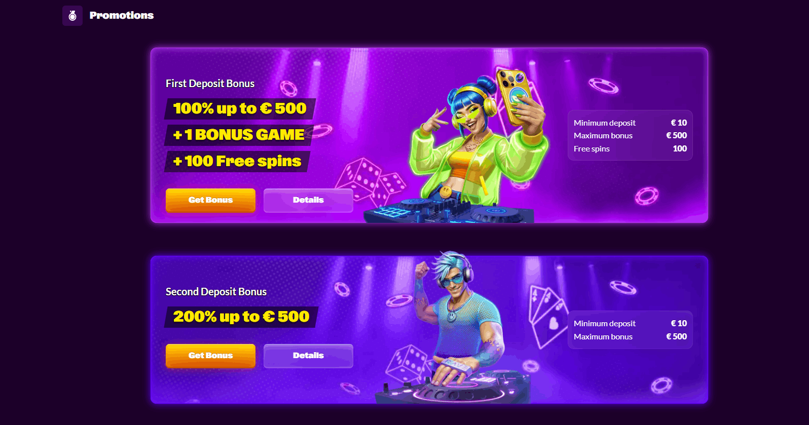 Slotrave Casino Welkomstbonus – 400% tot €2.500 + 150 Gratis Spins