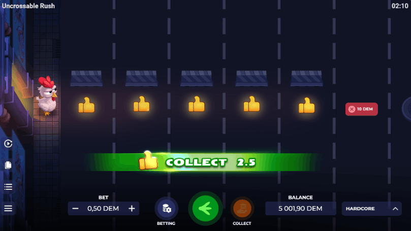 Uncrossable Rush voor Echt Geld Spelen bij Online Casino's